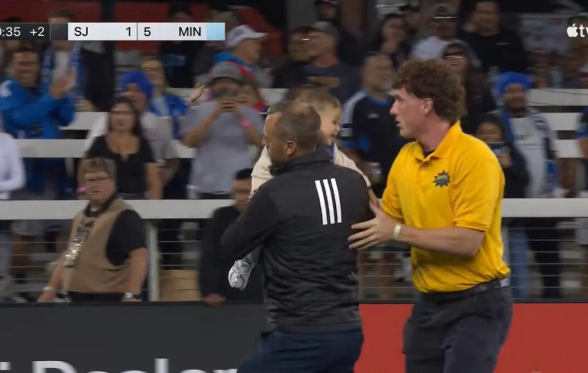 Le match de San Jose Earthquakes interrompu après l’entrée d’un bébé sur la pelouse