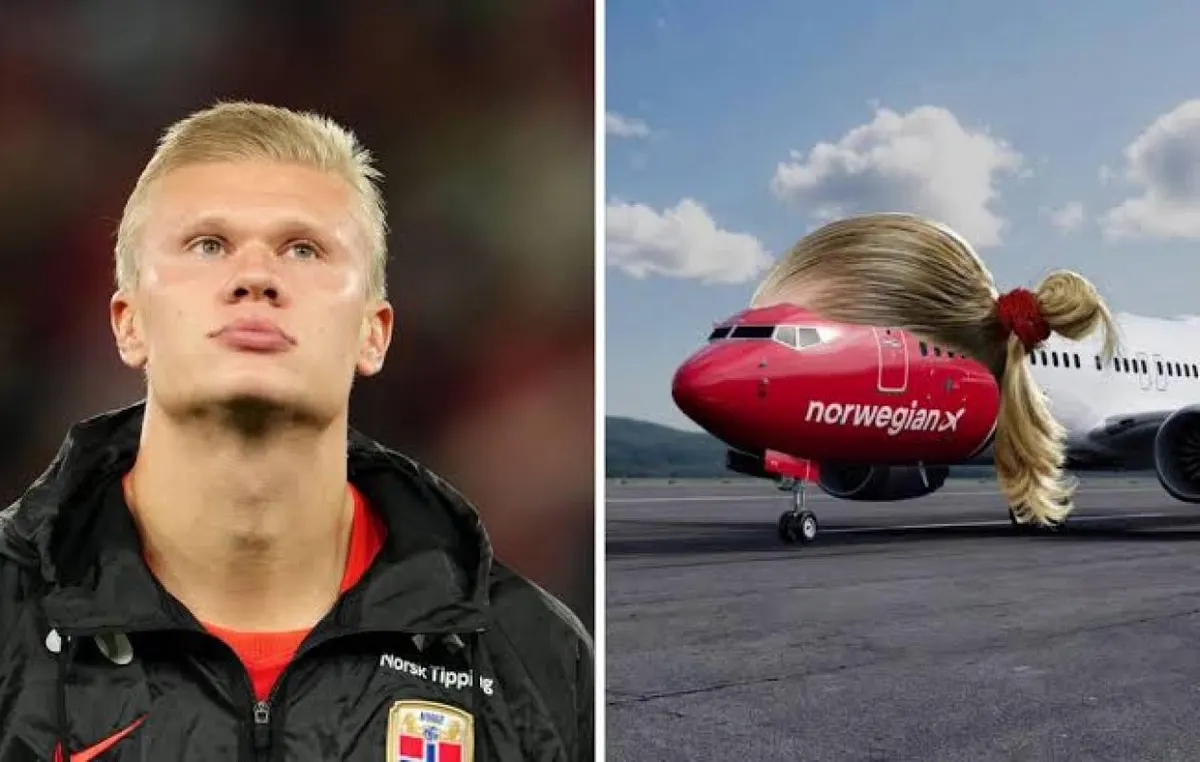 Haaland poursuit Norwegian Air Shuttle en justice pour l’utilisation de son image