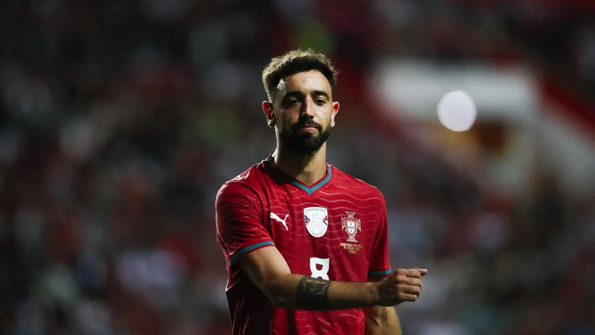 Bruno Fernandes forfait pour le déplacement du Portugal en Norvège