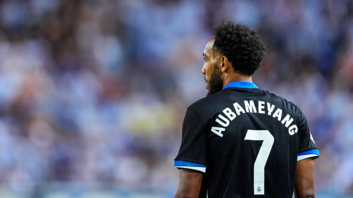 Aubameyang marque lors des deux premiers matches de Liga avec le Deportivo