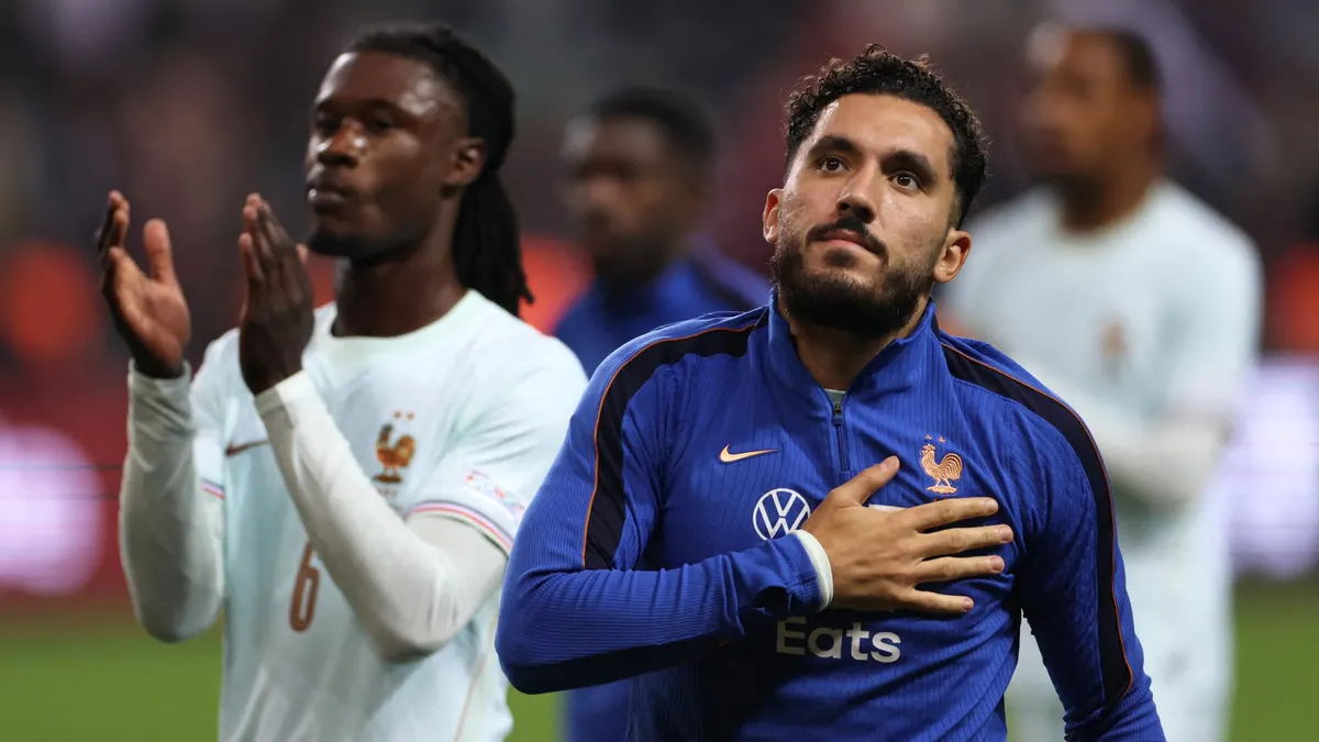 Rayan Cherki praises France’s play on difficult Turkey pitch