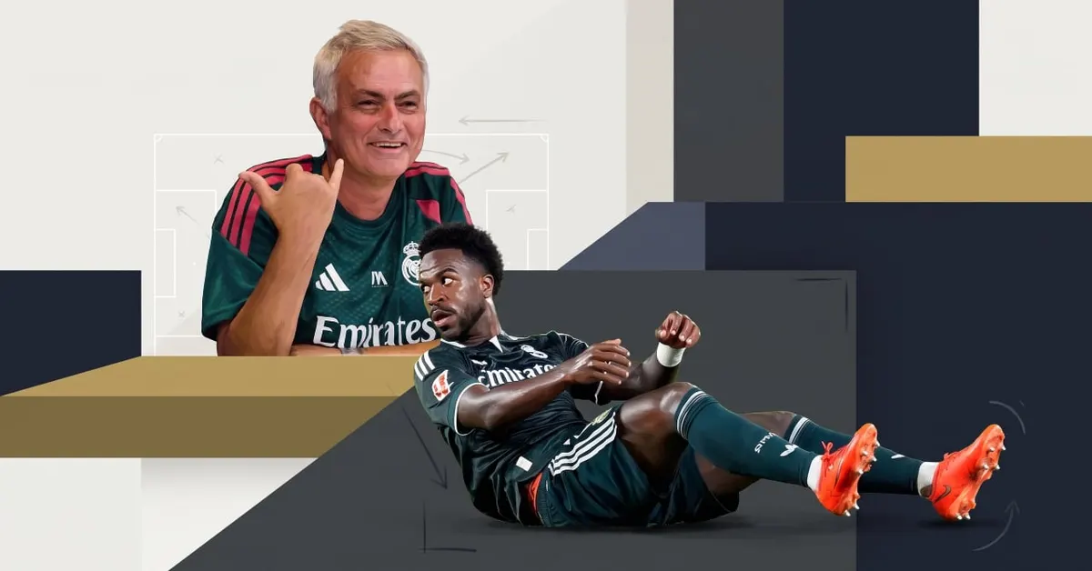 فينيسيوس جونيور يحظى بدعم مورينيو رغم تراجع ريال مدريد