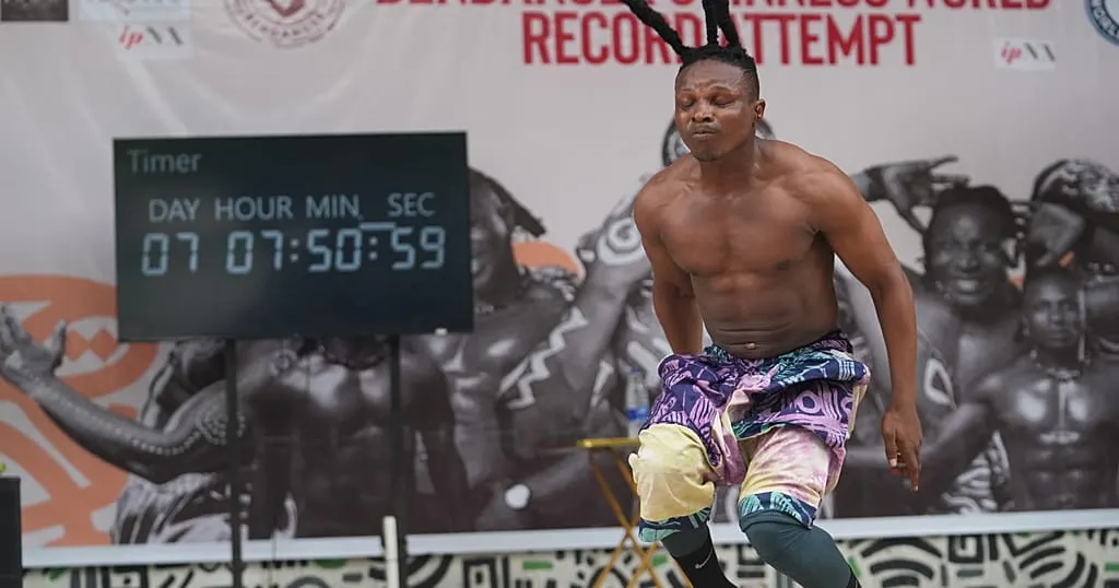 Ben Dancer completes seven-day world record attempt