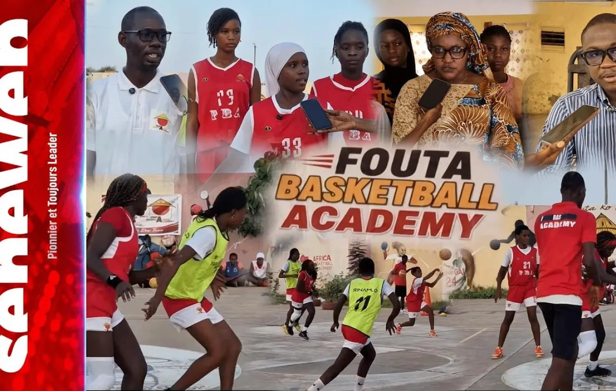 La Fouta Basketball Academy transforme le camp de Matam en école citoyenne