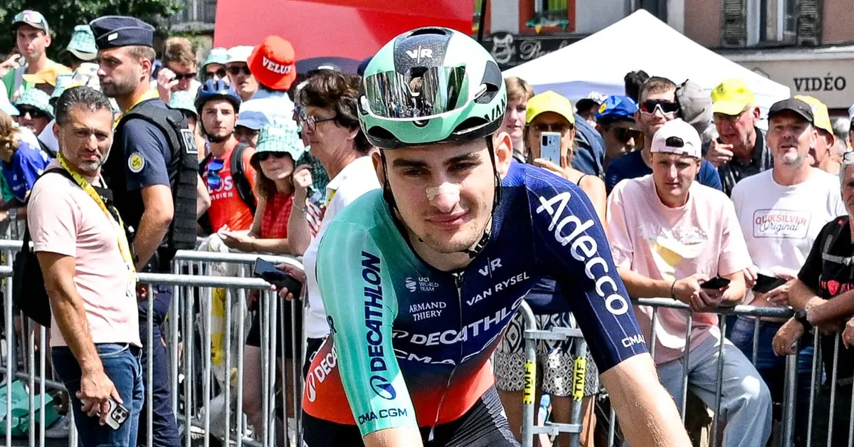 Paul Seixas reste le coureur français le mieux classé pendant la Vuelta