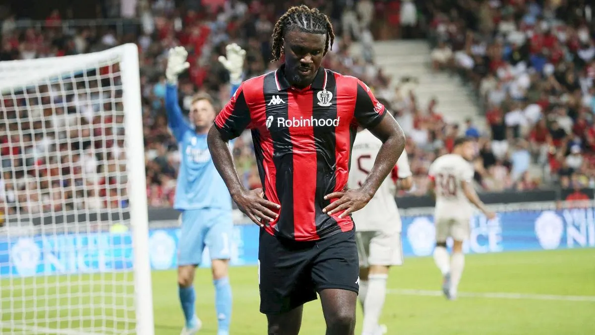 Terem Moffi quitte Nice pour un contrat de trois ans à Hambourg