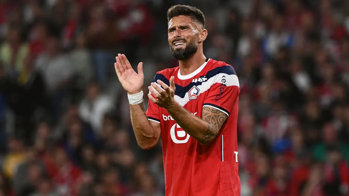 Olivier Giroud estime que la saison avec Lille pourrait être sa dernière