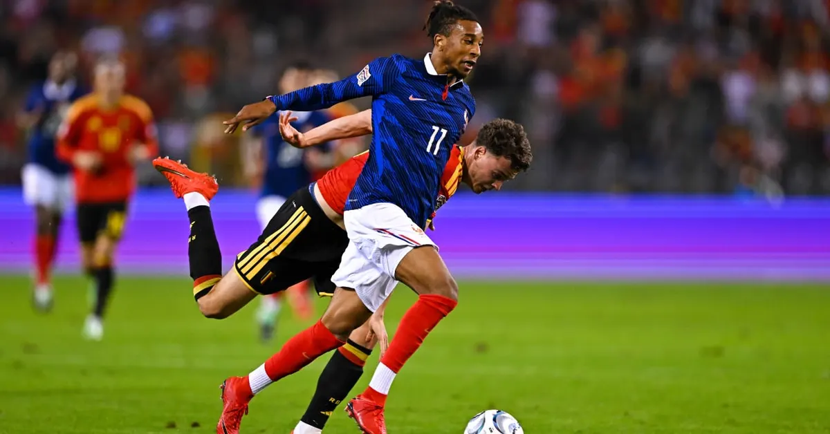 Michael Olise reçoit les éloges de Zidane après le but victorieux de la France