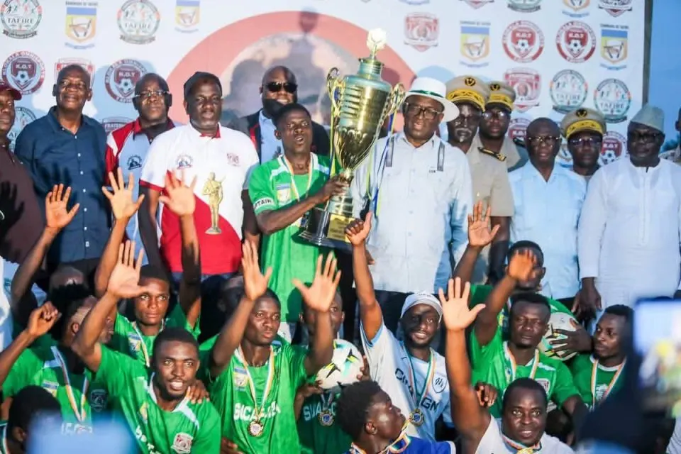 SUCAF-CI 2A win 2026 Tafiré Fraternity Tournament