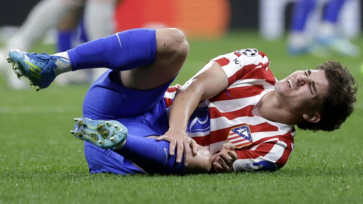 خوليان ألفاريز يغيب عن تدريبات أتلتيكو مدريد