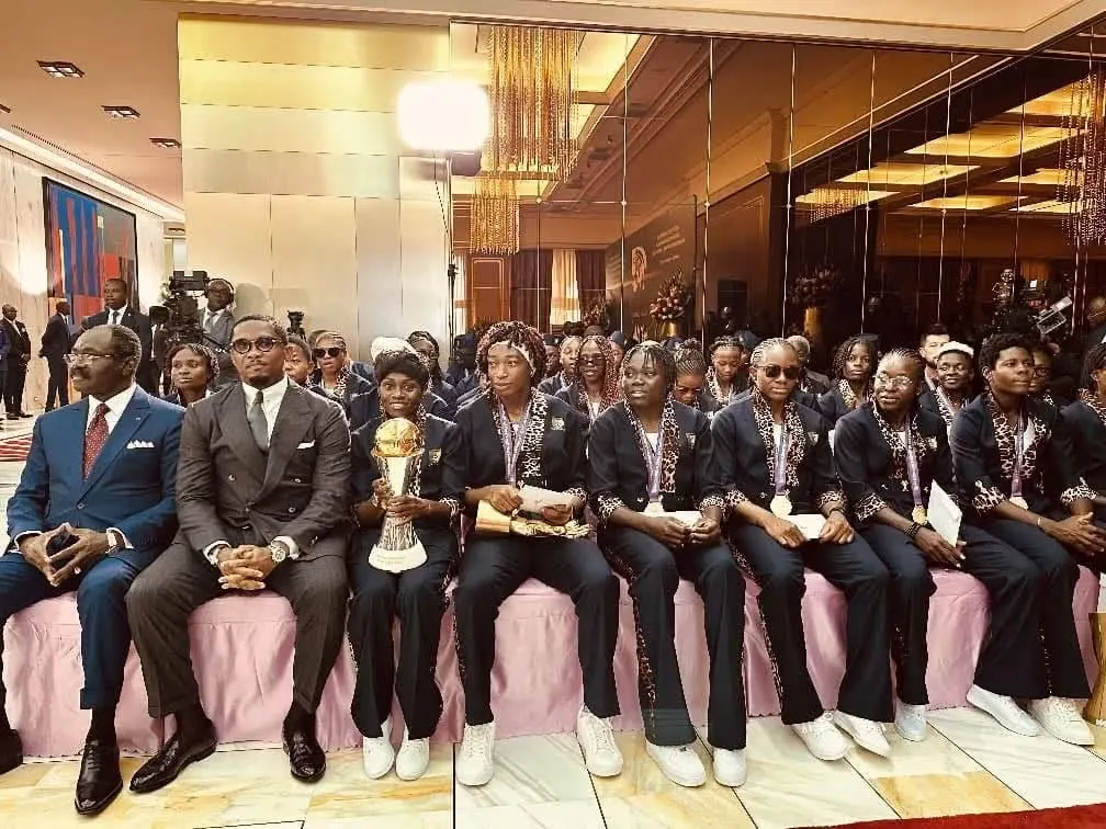 Cameroon Lionesses receive top honours from Paul Biya