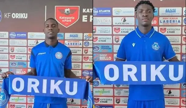 Pascal Lopy and Babacar Gningue join KF Oriku