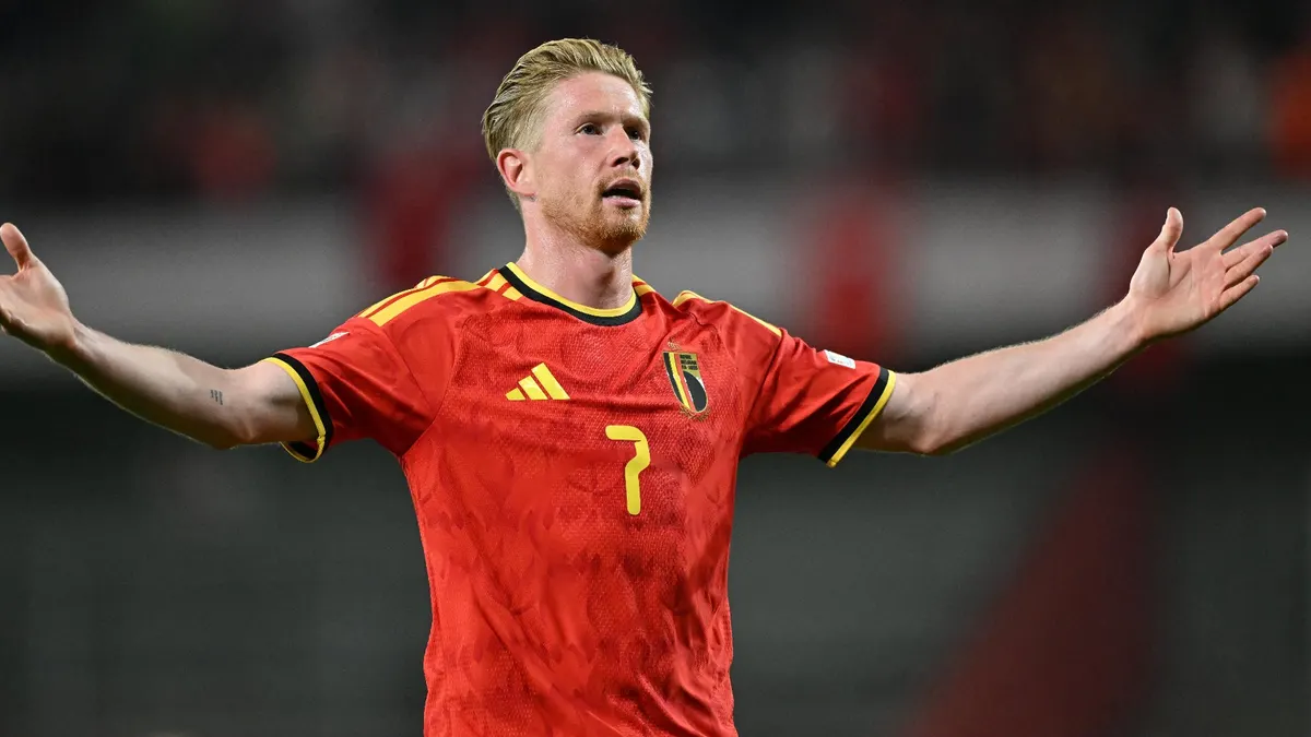 Kevin De Bruyne fires Belgium past Turkey with double
