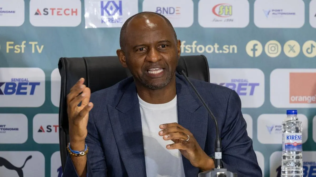 Patrick Vieira déjà sous pression après ses débuts au Sénégal