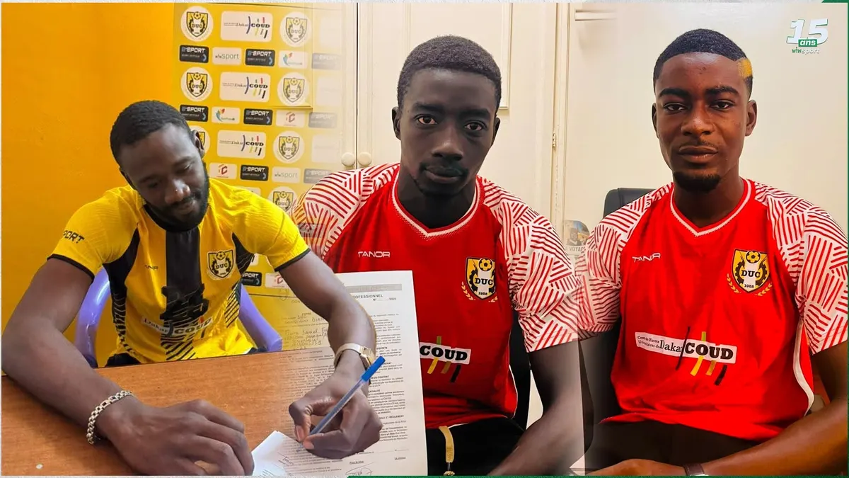 Le DUC recrute Rassoul, Faye et Kassé pour viser la montée en Ligue 2