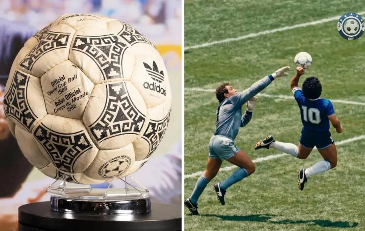 بيع كرة دييغو مارادونا في كأس العالم 1986 بعد 40 عاما