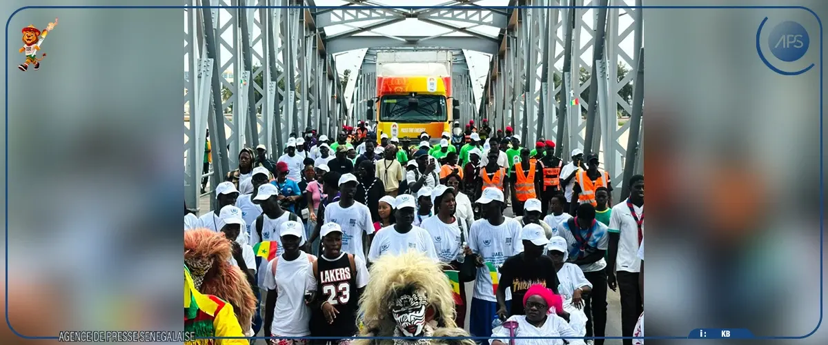 Saint-Louis showcases heritage on Dakar 2026 flame tour