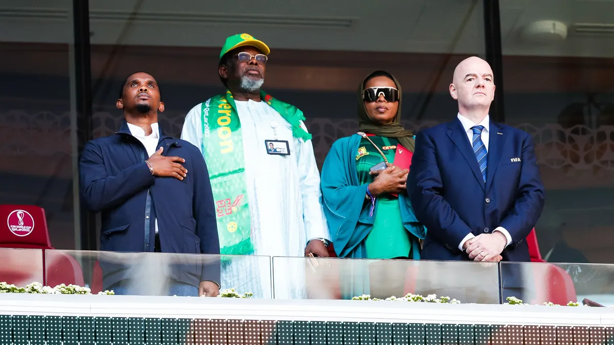 Samuel Eto'o backs Infantino over World Cup sale plan